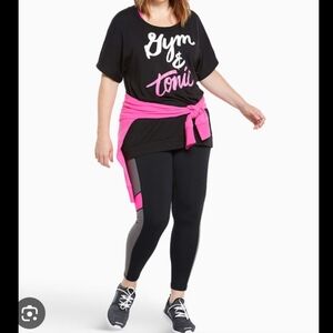 Torrid Open back workout top